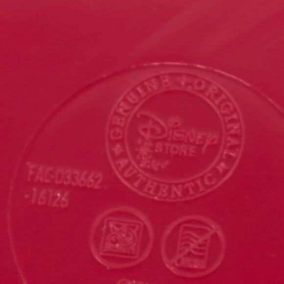 Mickey Minnie Mouse Christmas Tray Plates Serving Melamine Plaid Red Green New - Picture 5 of 16